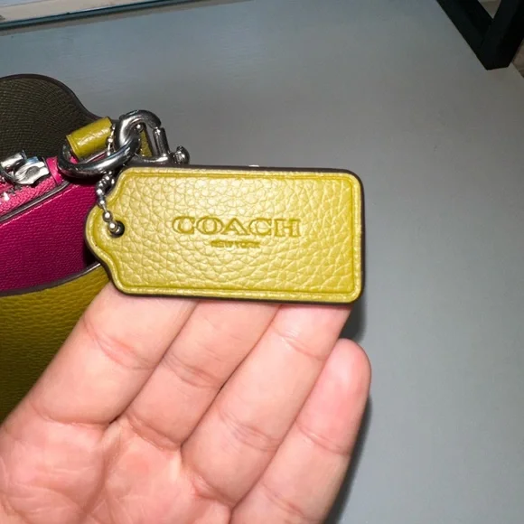 COACH Mollie Bucket Bag 22✨RARE COLORWAY! Everglade (green) and Orchid (pink) - Picture 8 of 11